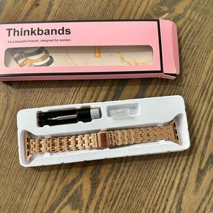 Rose Gold Apple Watch Band